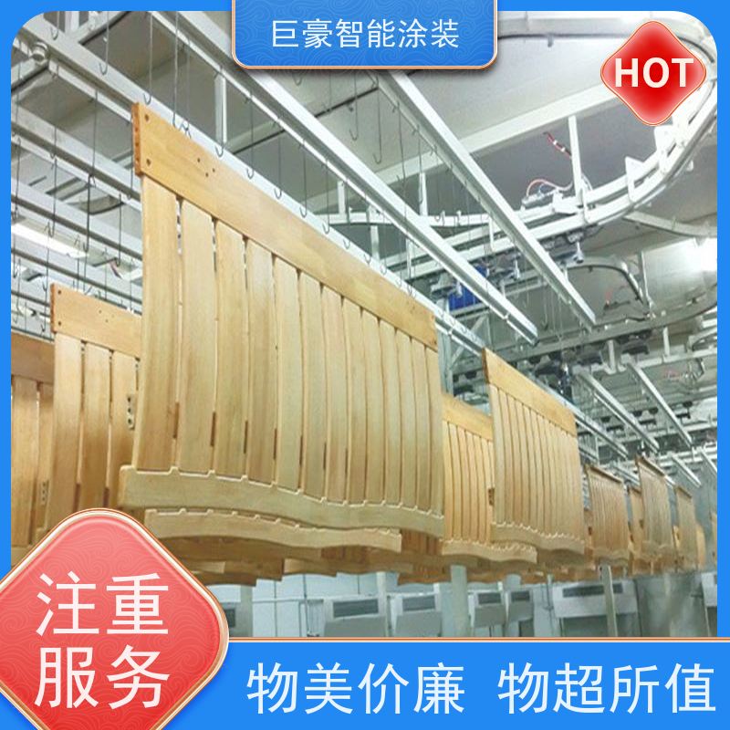 巨豪智能涂装 十字链输送 UV喷涂 节省涂料 高效率