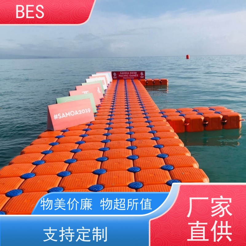 百世 跨海大桥浮箱围堰 观光平台 组合式 洪涝救援