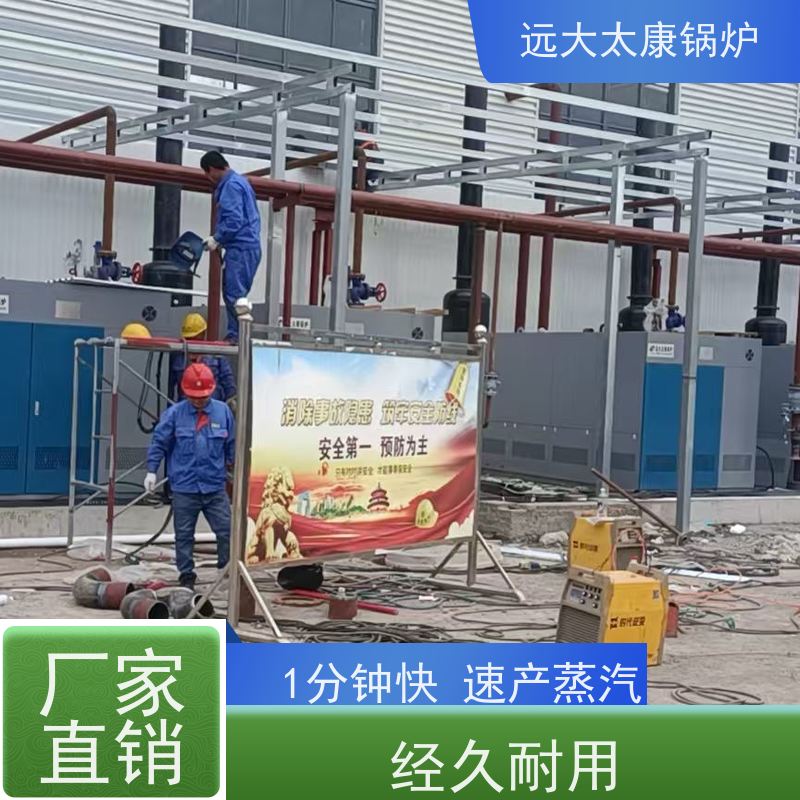 远大太康 4吨 D级燃气蒸汽锅炉 水泥制品养护 免报检 撬装出厂