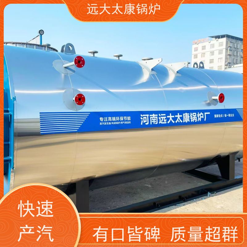 6吨 设计新颖 占地面积小 远大太康 燃气蒸汽锅炉 高铁桥梁蒸养