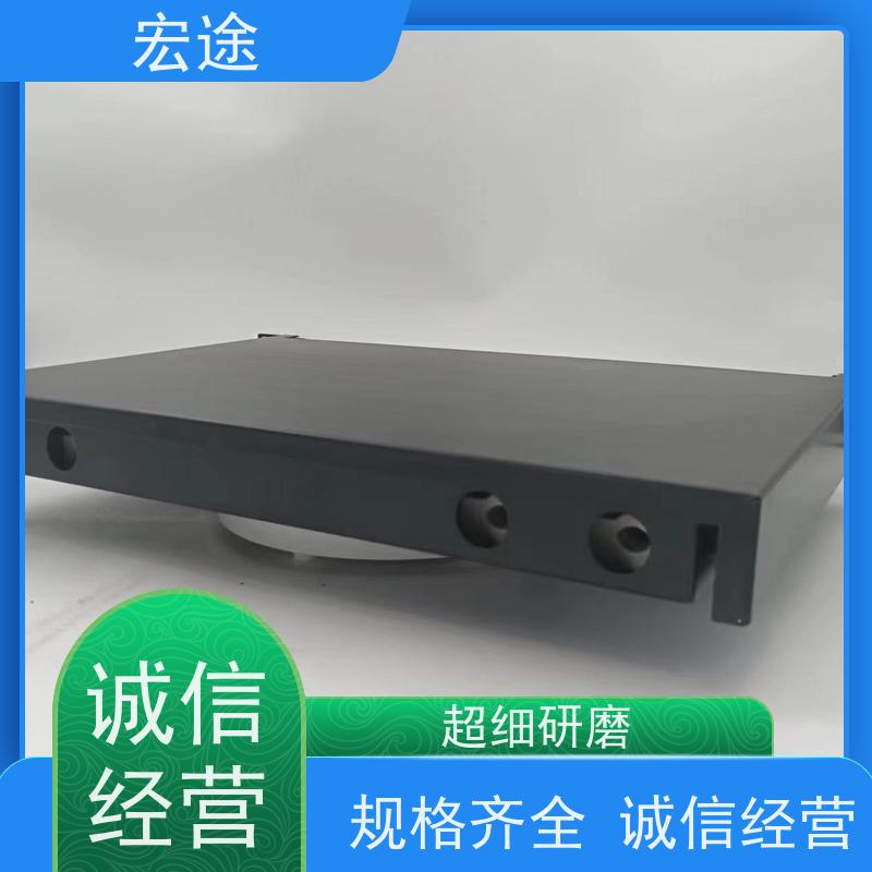 宏途 抽拉式 24芯ST多模光缆终端盒 网络配线架