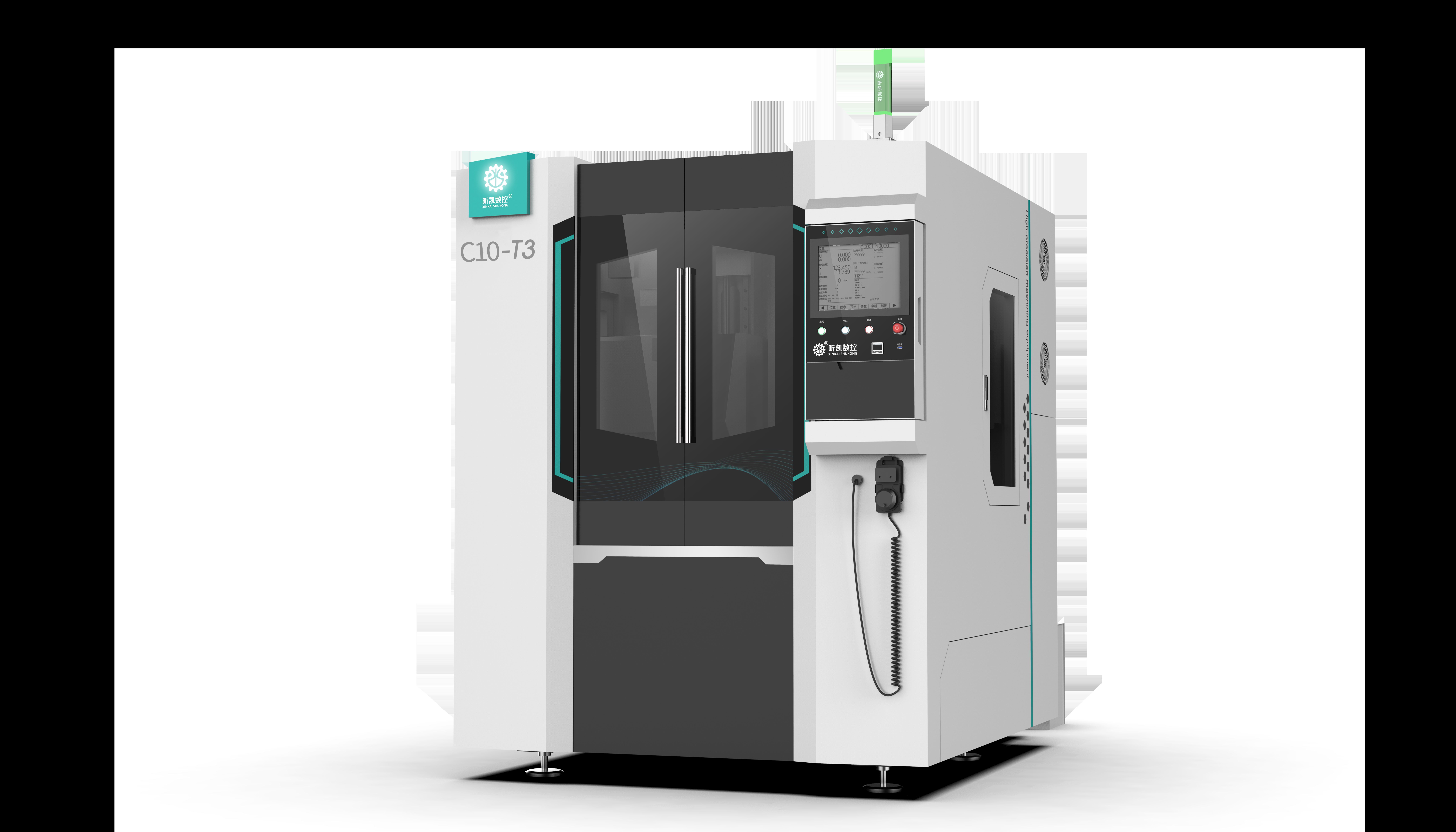昕凯数 XK-C10-T3 全自动铣边机 铣龟裂纹 钻孔 攻牙一体机效率快