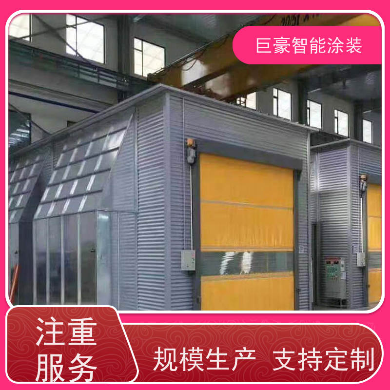 巨豪智能涂装 滑撬式输送 静电喷涂 德国进口技术 性能稳定
