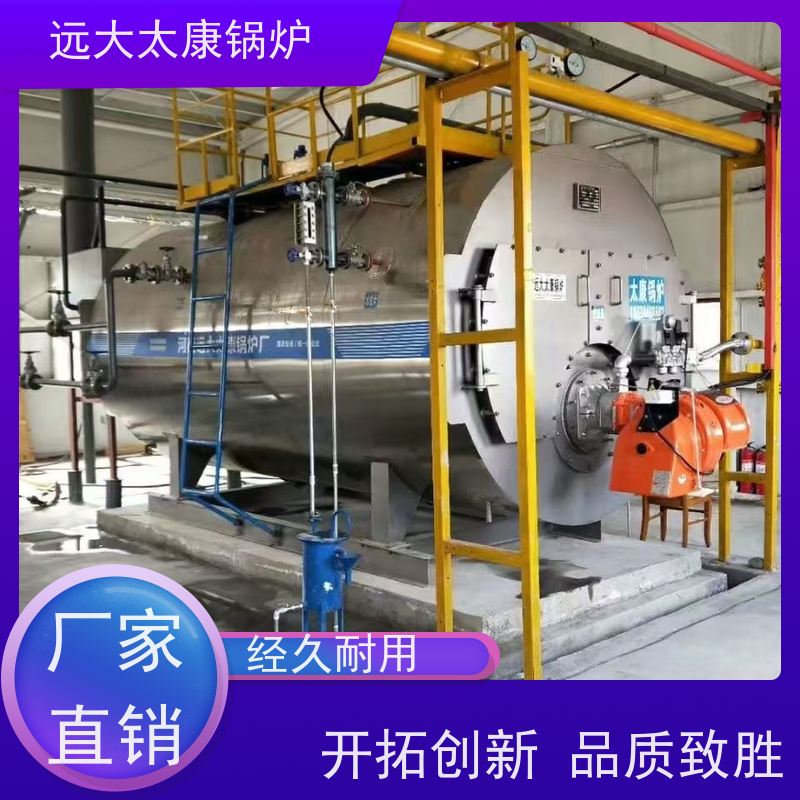 6吨 燃气蒸汽锅炉 清洁环保 运行稳定可靠 远大太康 生物制药 洗涤烫熨