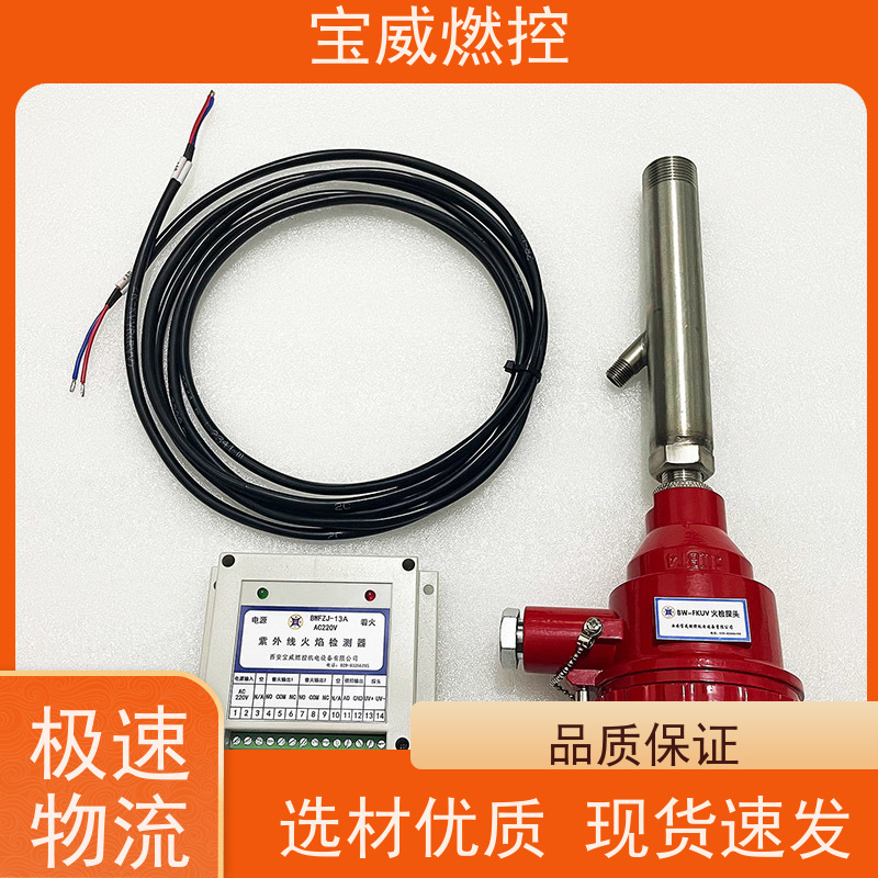 宝威燃控 AC220V 低氮燃烧器火焰检测器 工业炉火焰监测器