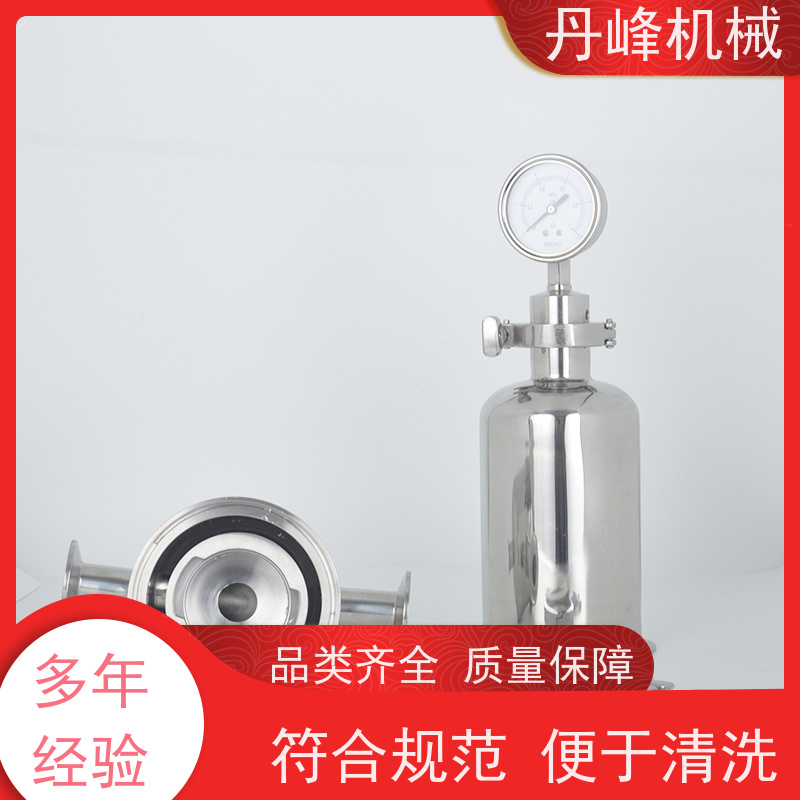 丹峰 不锈钢过滤器单袋0.22微米 过滤设备非标定制