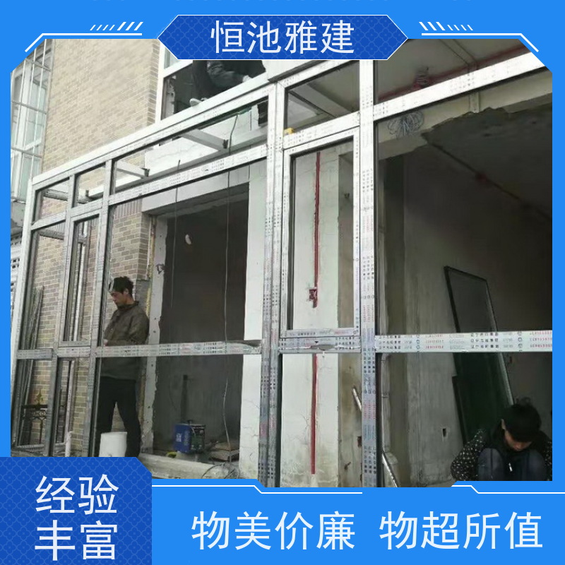 玻璃阳光房露台 农村平房加二层 防雨专用 供应