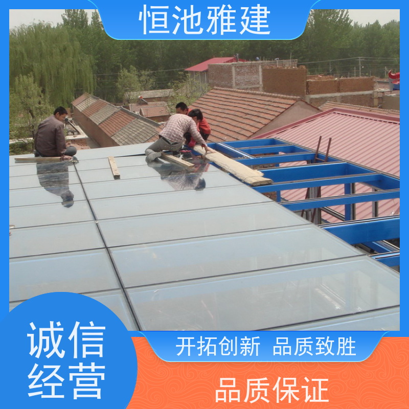 玻璃阳光房露台 防火岩棉板房 规格齐全配送及时 厂家