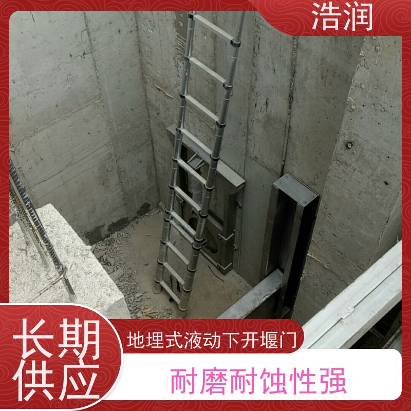 浩润 智能液动下开堰门 防腐性强 结构合理坚固 发货及时