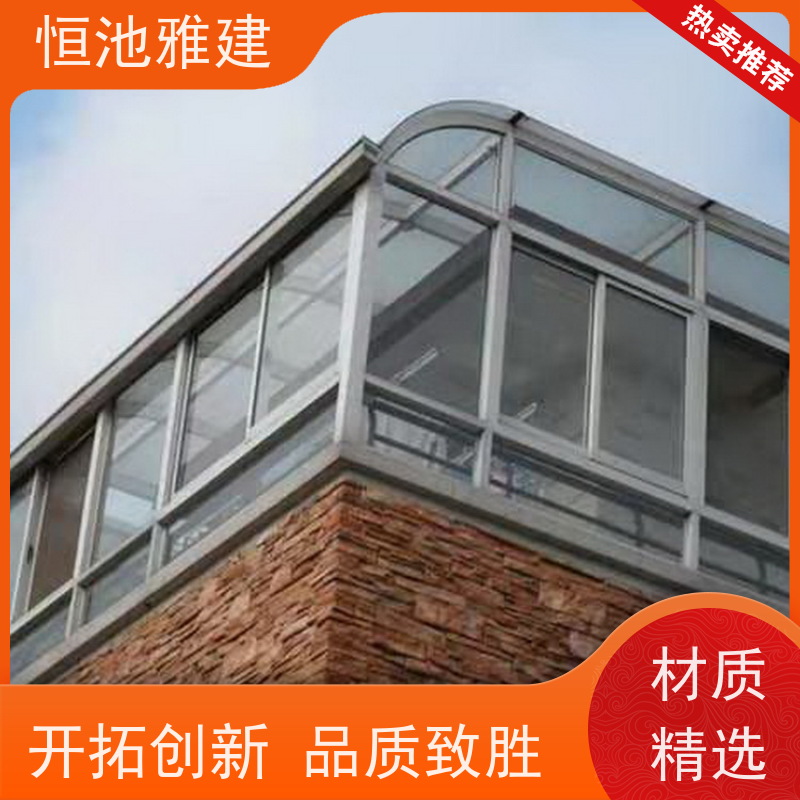 玻璃阳光房露台 封阳台顶棚 质优价廉 生产厂家