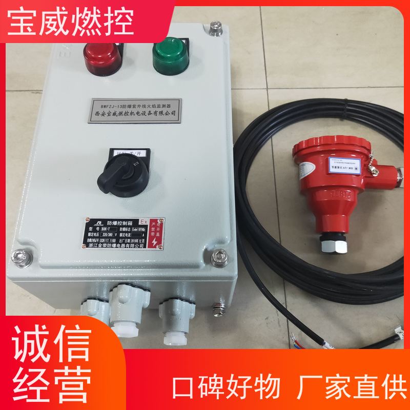 宝威燃控 远距离防爆 可非标加工 低氮燃烧器火焰检测器