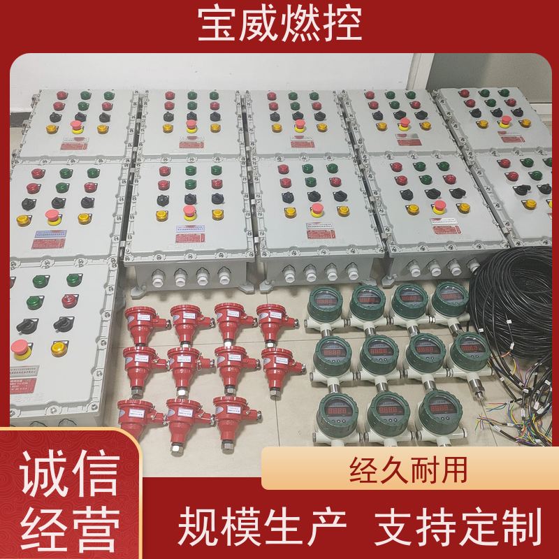 宝威燃控 钢铁厂钢包 熄火检测控制器 远距离监测