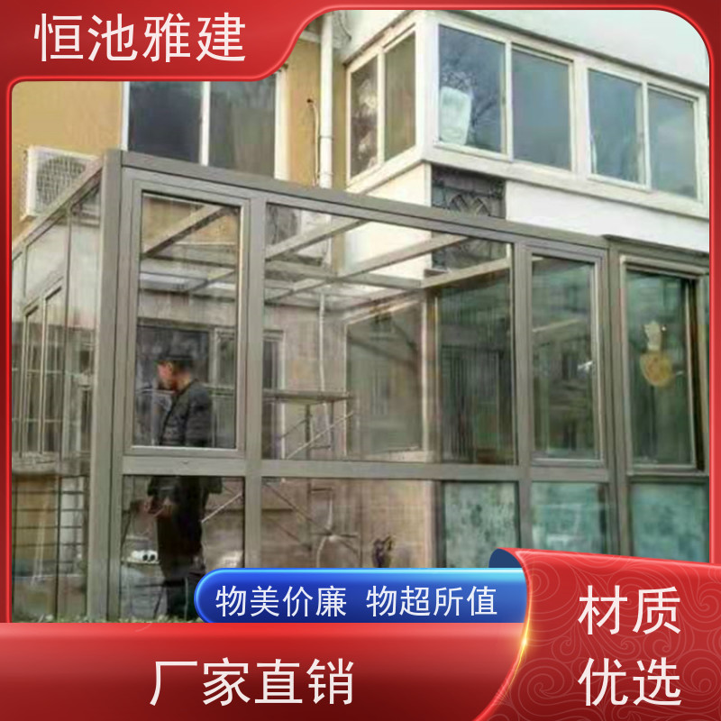 玻璃阳光房露台 聚氨酯板彩钢房 质优价廉 批发