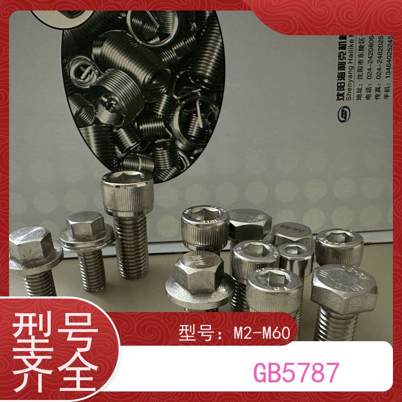 海利克精工制造 M6M8M10不锈钢316内六角 螺钉 达克罗 A3-50 GB2673