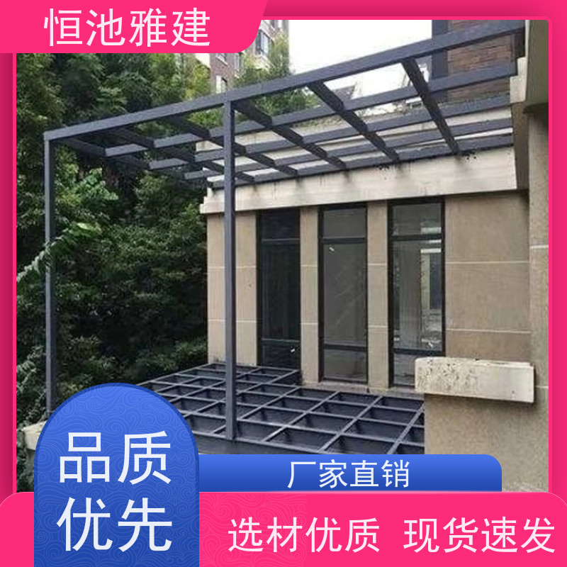 玻璃阳光房露台 树脂瓦屋顶 支持现场加工 厂家