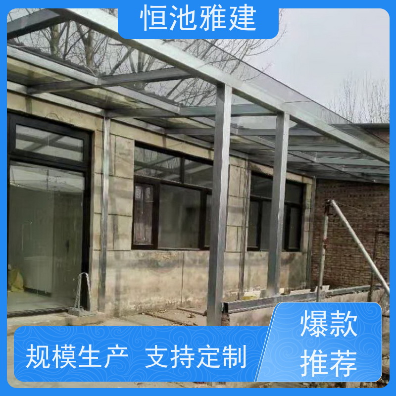 玻璃阳光房露台 树脂瓦屋顶 规格齐全配送及时 生产厂家