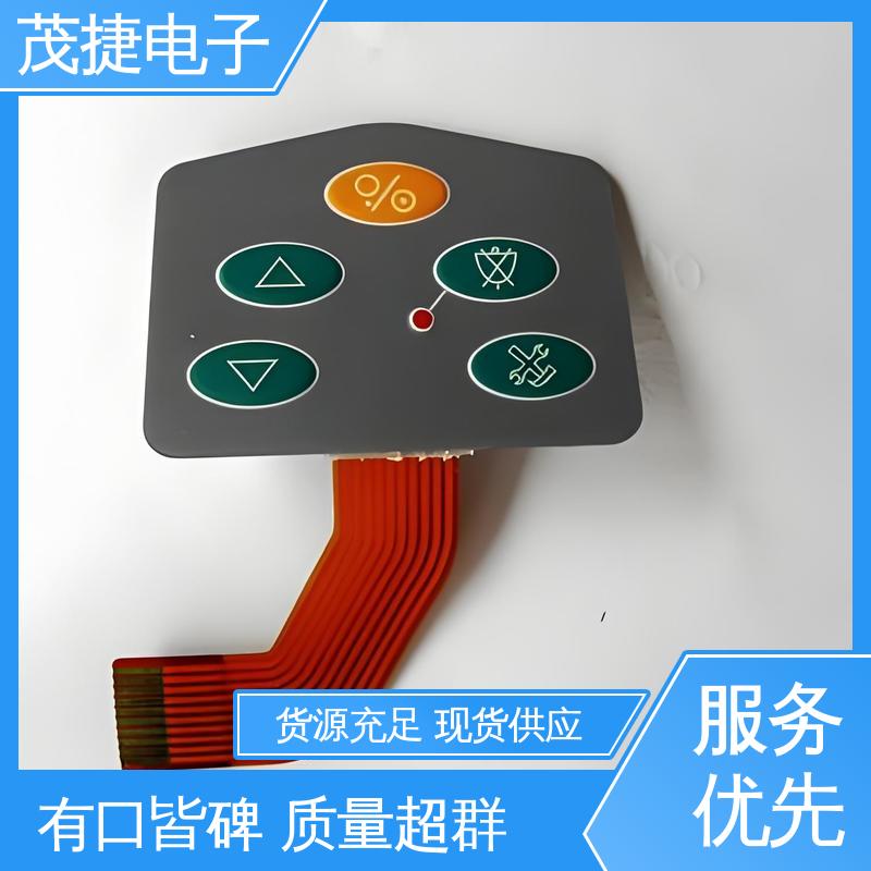 茂捷供应 触摸式 pet薄膜面板 鼓包防水 非标定制