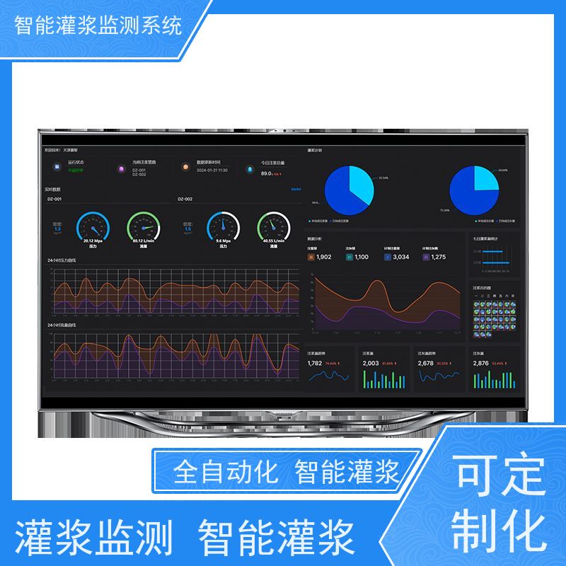 赛智灌浆 智能制浆监测系统 注浆记录仪 煤矿 自动化监控