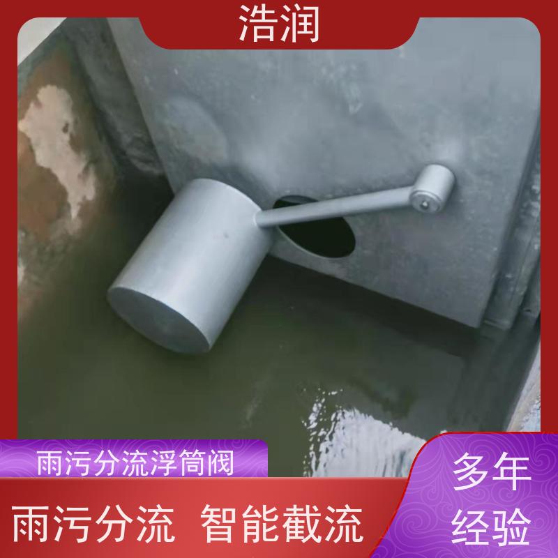 浩润 自控截污装置浮筒阀 雨污分流 智能截流 货源充足