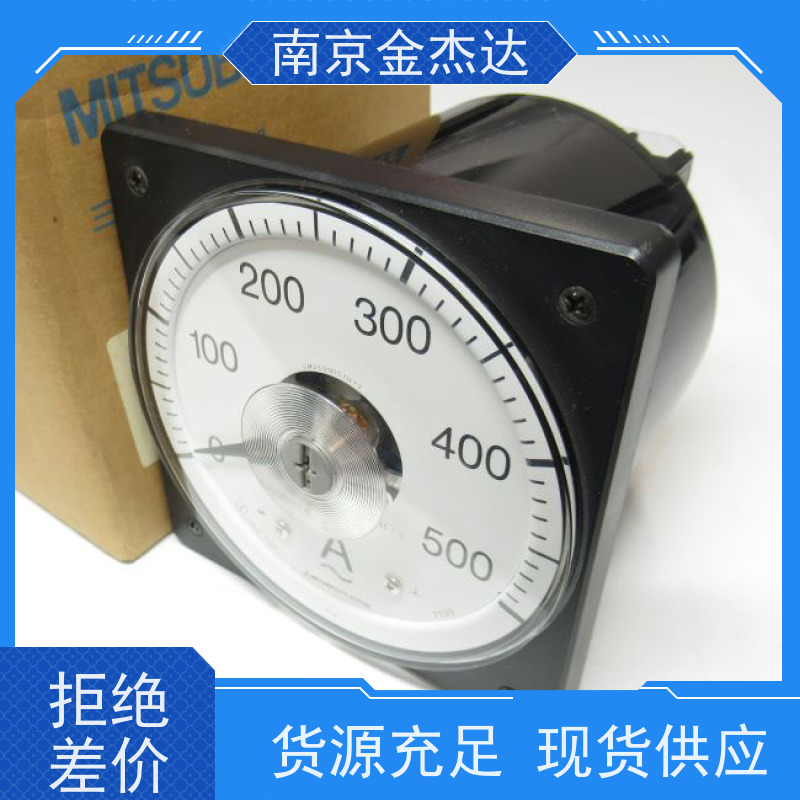 三菱进口电流表YM-210NDA 法兰联接 表盘结构 微压测量