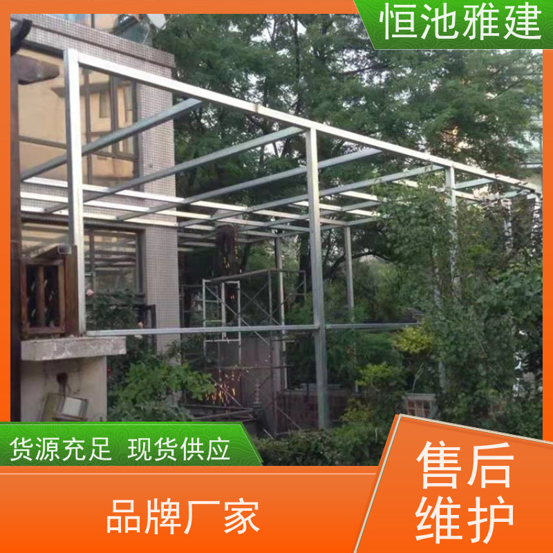 玻璃阳光房露台 聚氨酯板彩钢房 质优价廉 供应