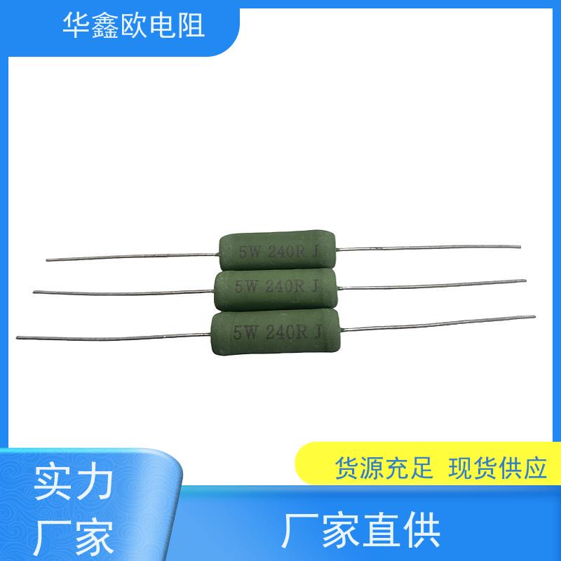 KNP 3WS线绕电阻3W 2.7R 3R 3.3R 3.6R 3欧 铜脚 绿漆
