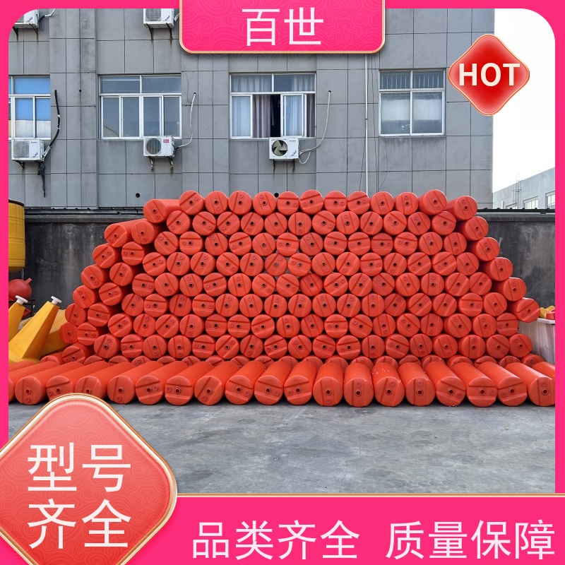 百世自来水站警戒浮体水位自适应钢丝绳锚固