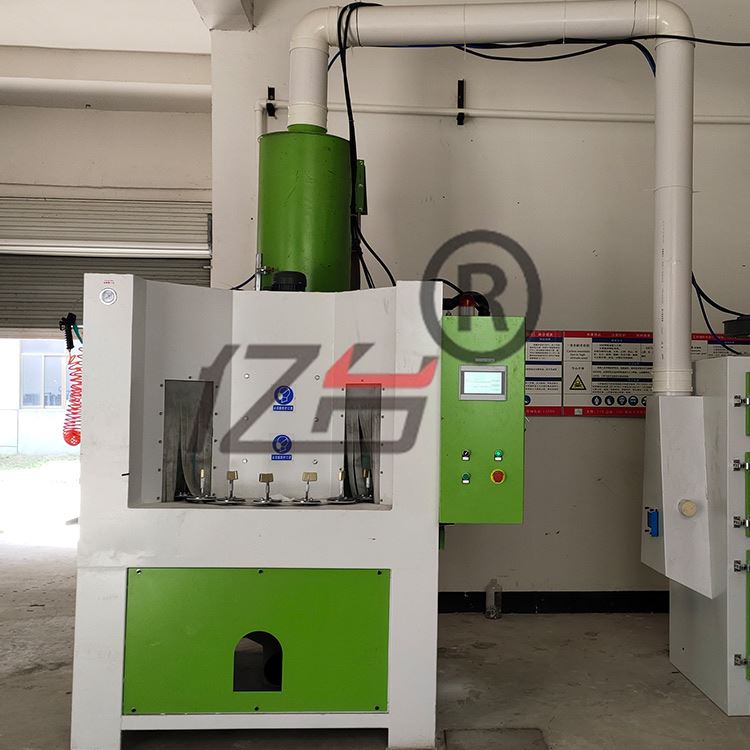 亿台 连续式转盘自动喷砂机 灯具 源头厂家 冲击力强