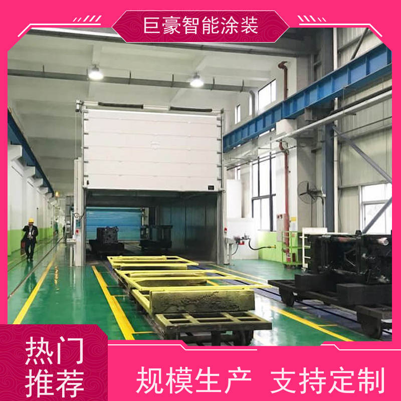 工厂定制 滑撬式输送 五金喷粉 节省涂料 节能减排