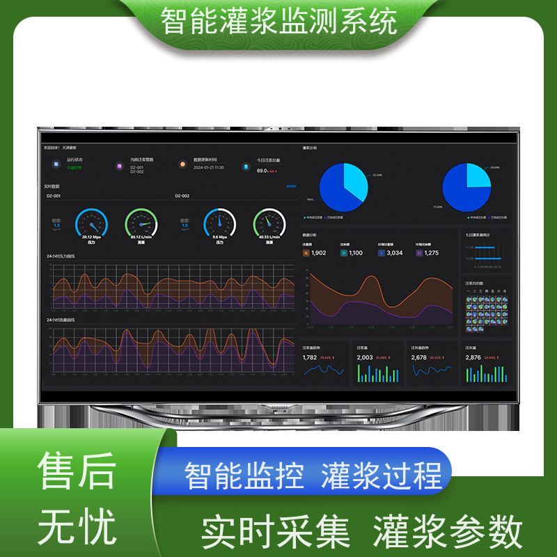 赛智灌浆 智能制浆监测系统 注浆记录仪 水利 自动化监控