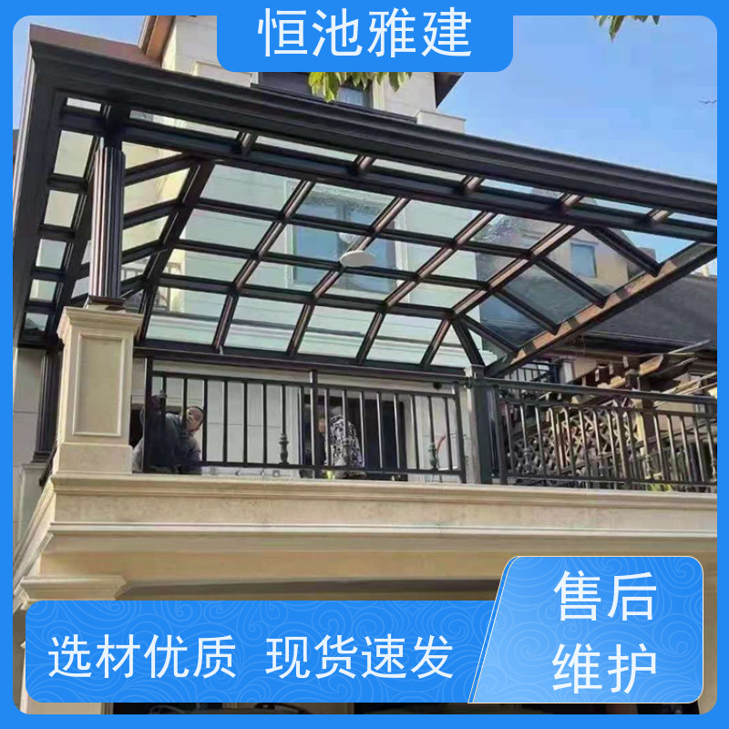 玻璃阳光房露台 简易房 材料施工一站式服务 供应