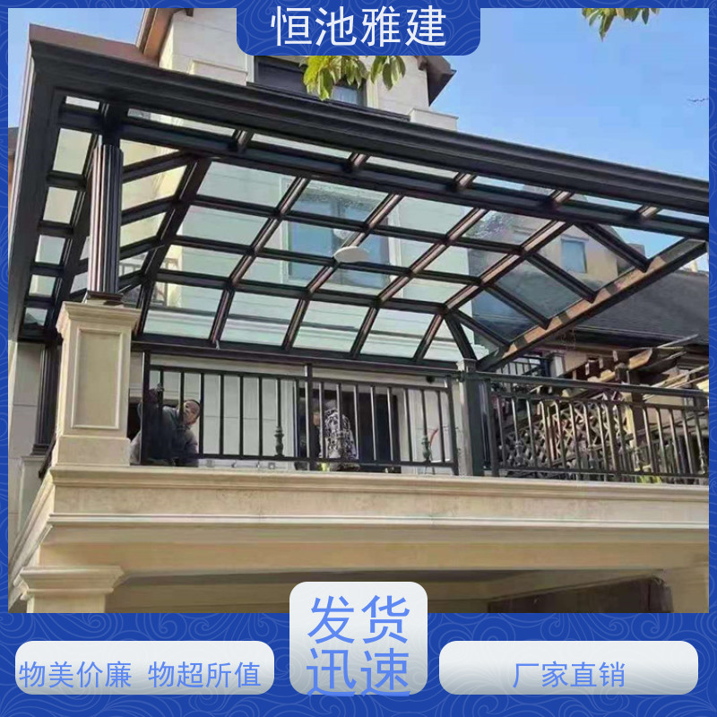 别墅阳台改造阳光房 钢结构阁楼 农村平房加二层 空间超大 厂家