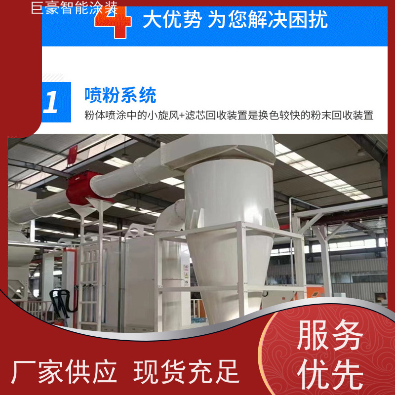 涂装设备源头工厂 滑撬式输送 新能源喷涂 膜厚均匀 性能稳定