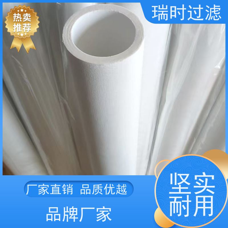 玻钎材质微米级过滤标杆 玻纤烧结滤芯梯度孔隙设计 半导体清洗关键