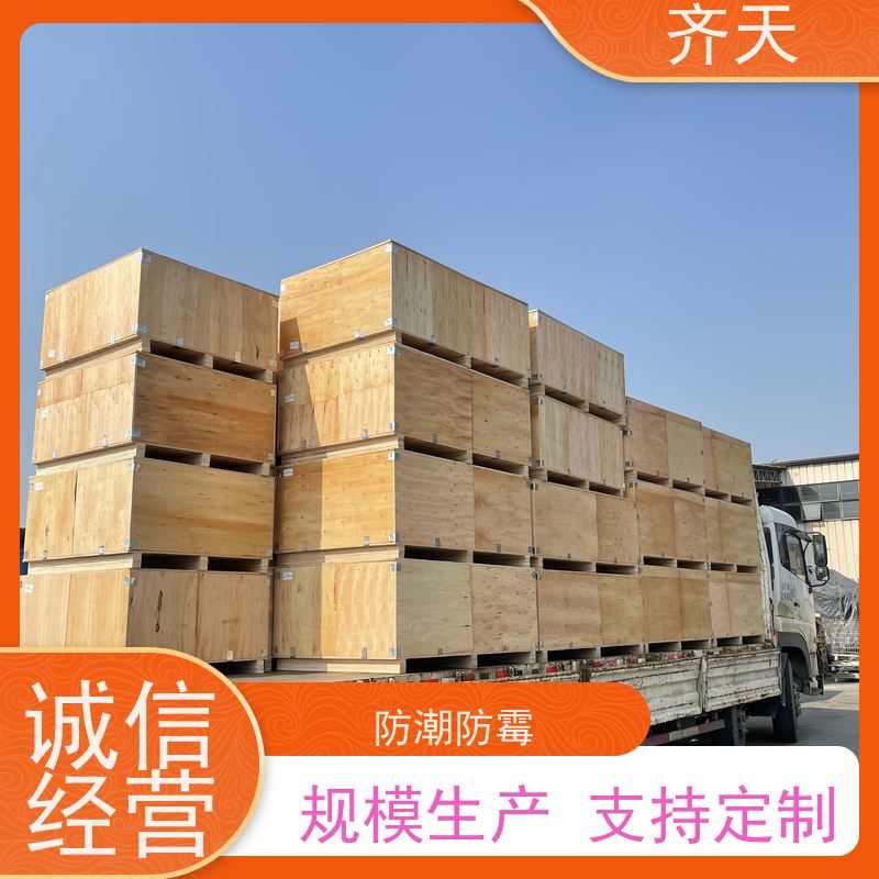 齐天 抗压力强 尺寸定制 仓储设备 精密仪器木箱