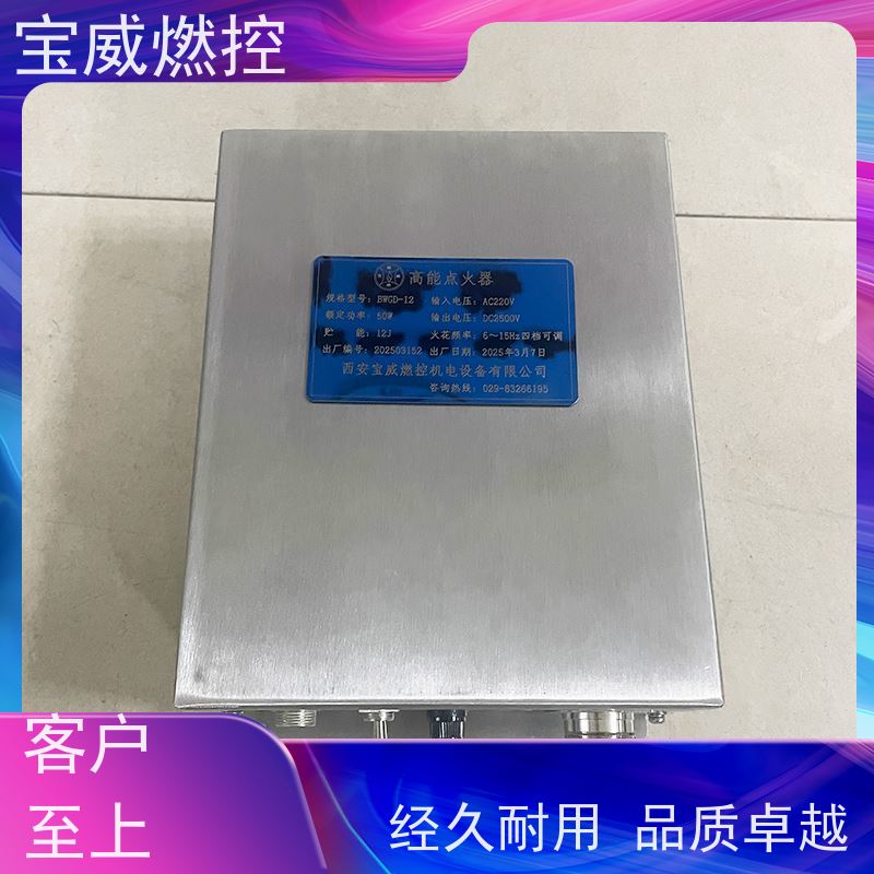 宝威燃控低氮燃烧器点火器质保一年升级款不锈钢