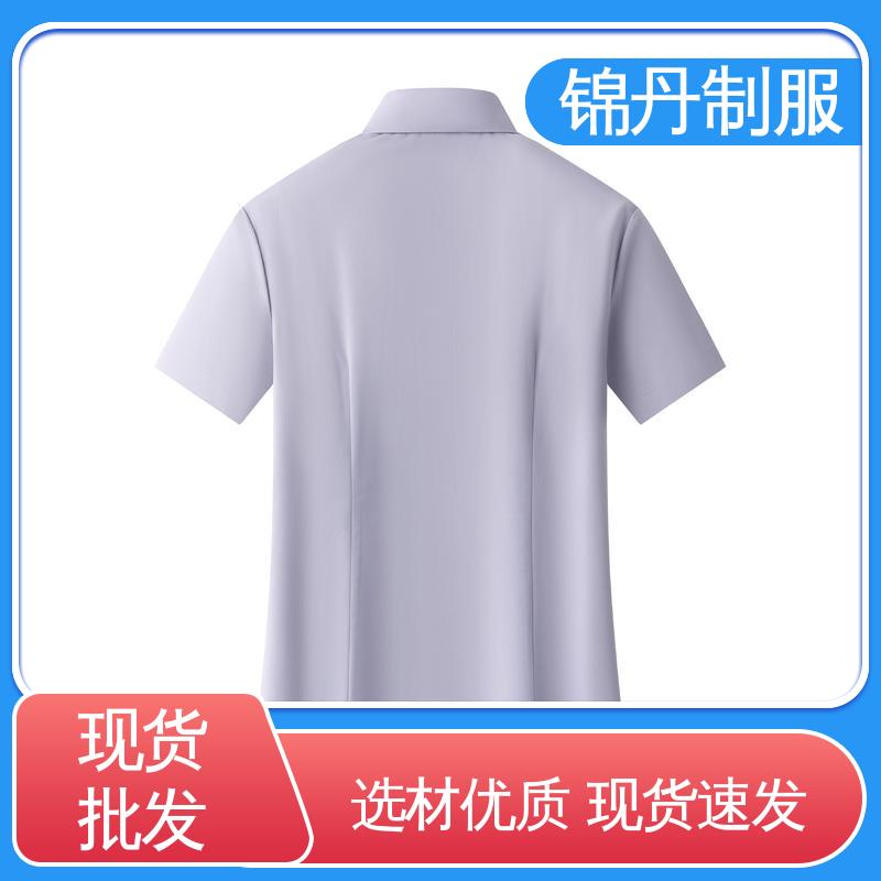 顺|德 商务休闲衫 翻领短袖衬衫 夏季T恤工厂制服定制