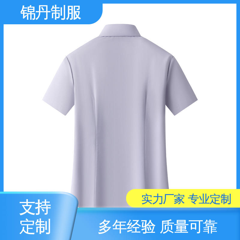 中|山 有领文化衫 短袖女衬衫 源头厂家 免费印LOGO