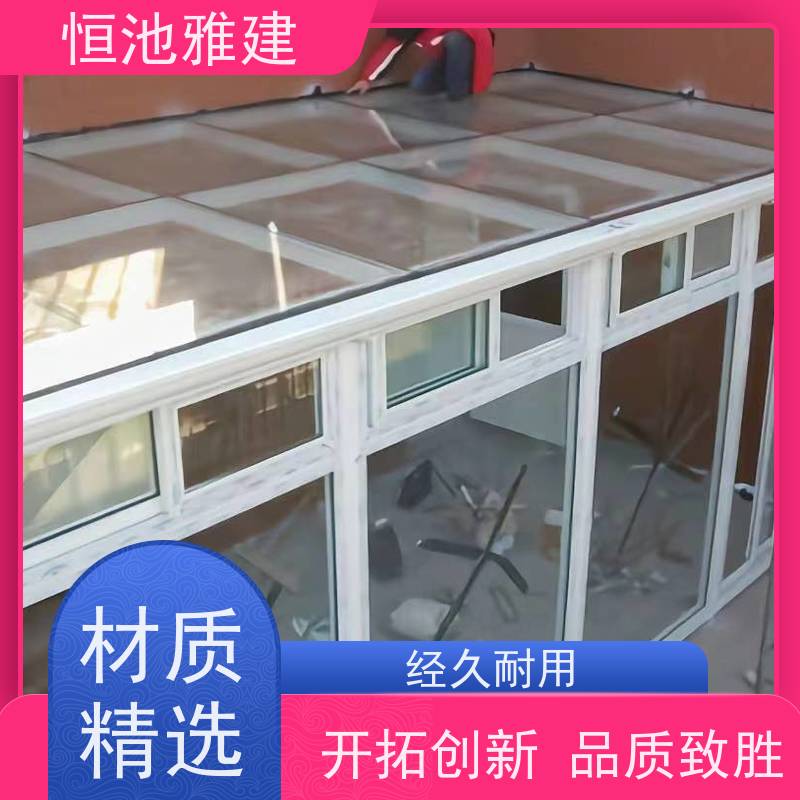 玻璃阳光房露台 防火岩棉板房 建筑彩钢批发 品牌