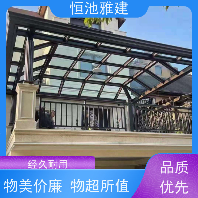 玻璃阳光房露台 防火岩棉板房 型材供应经销商 厂家