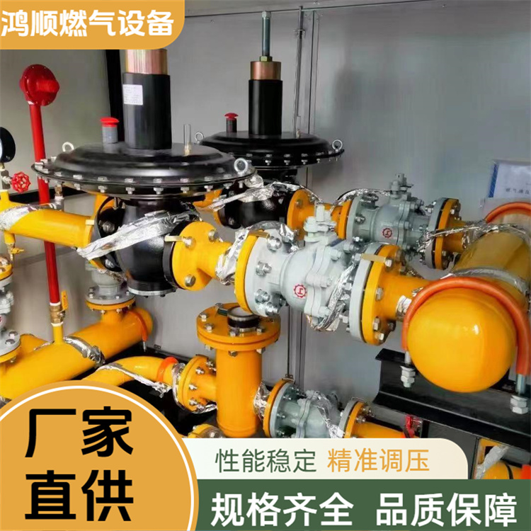 鸿顺 厂家供应 天燃气调压计量柜 耐用安全坚固 按需定制