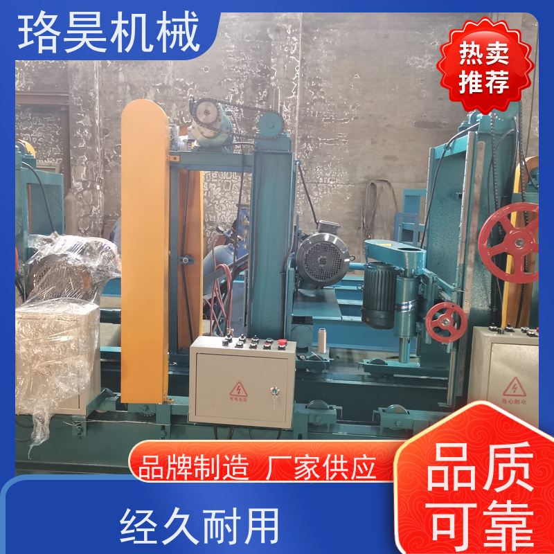 珞昊机械俄罗斯木屋车柱子机木工圆梁机龙门刨方木机
