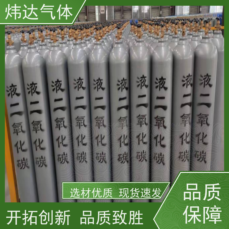 通用二氧化碳(CO?)炜达气体焊接/保鲜/消防多场景304不锈钢瓶