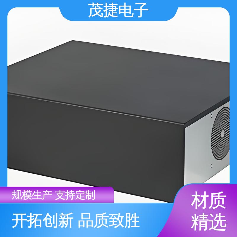 激光切割焊接折弯 工控机车载散热铝壳 按图加工 网关外壳 茂捷电子