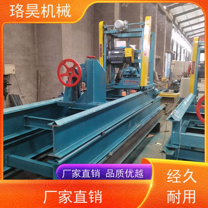 珞昊机械木桩车圆打孔机掘木机仿古建筑圆木车床