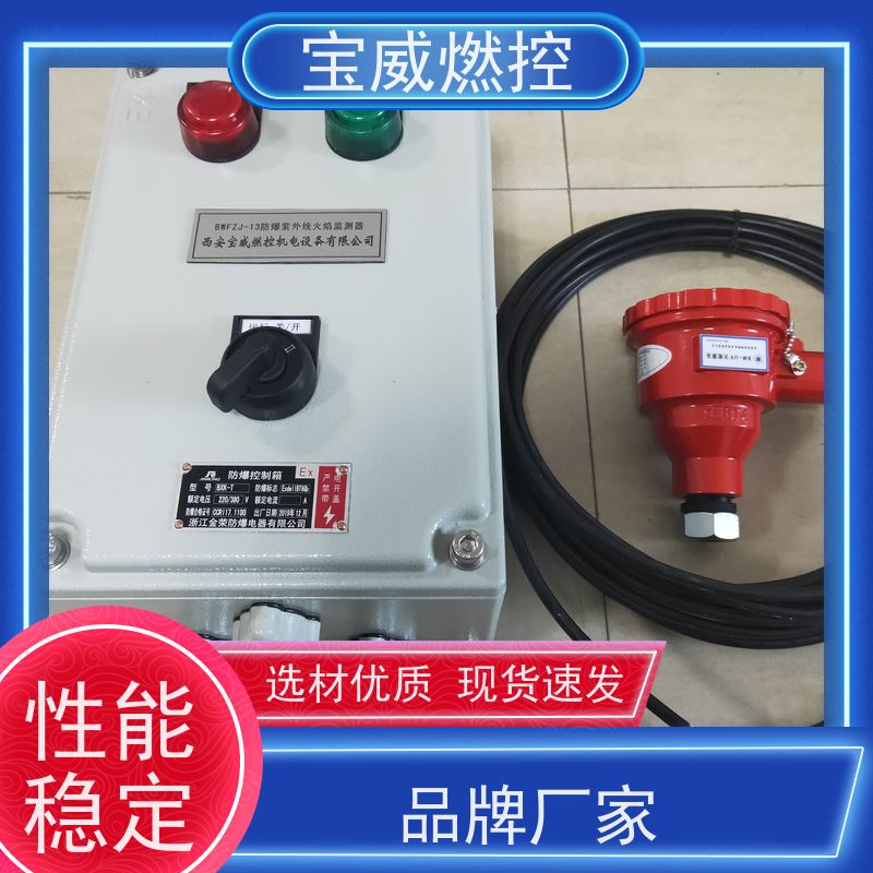 宝威燃控 可非标加工 工业火焰检测设备 防爆分体式