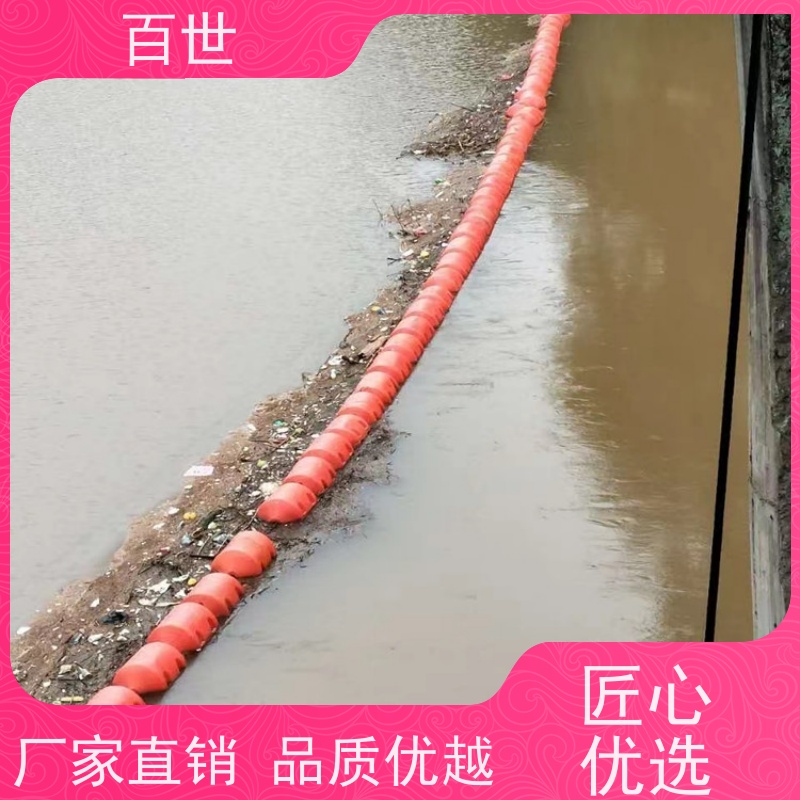 百世泥石流多发区拦污屏障垃圾拦截可贴反光条