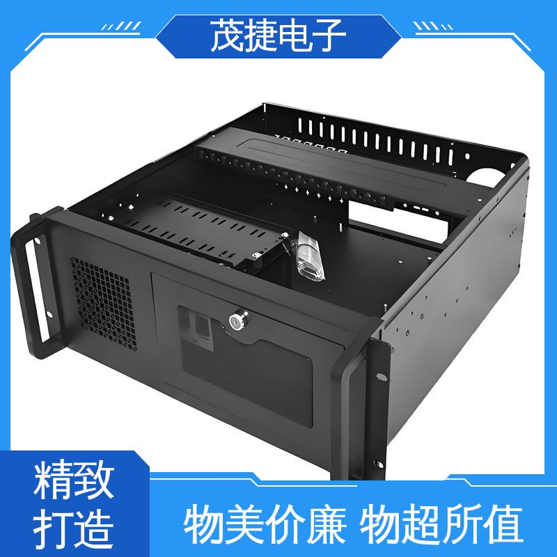 茂捷电子 机箱外壳 工控机车载散热铝壳 按图加工 激光打孔件