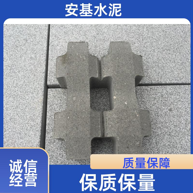 景区停车场 透水植草砖 防滑耐磨 质量保障 安基水泥制品