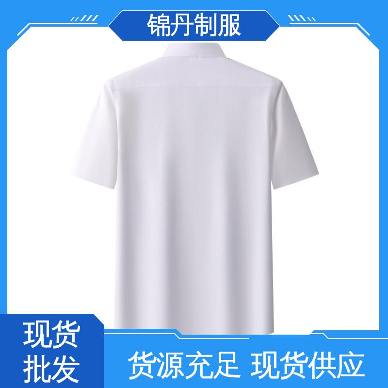 锦丹 佛 山 免烫短袖衬衫 企业工作服 翻领设计 版型合体